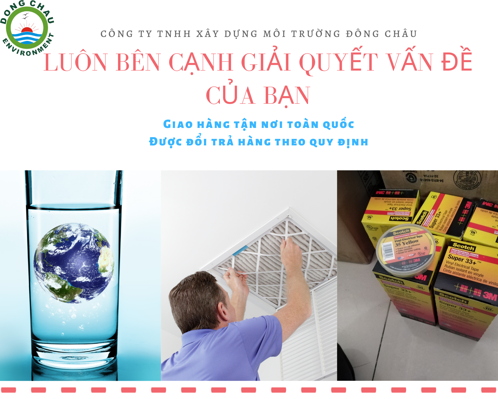 banner giải quyết vấn đề công ty đông châu