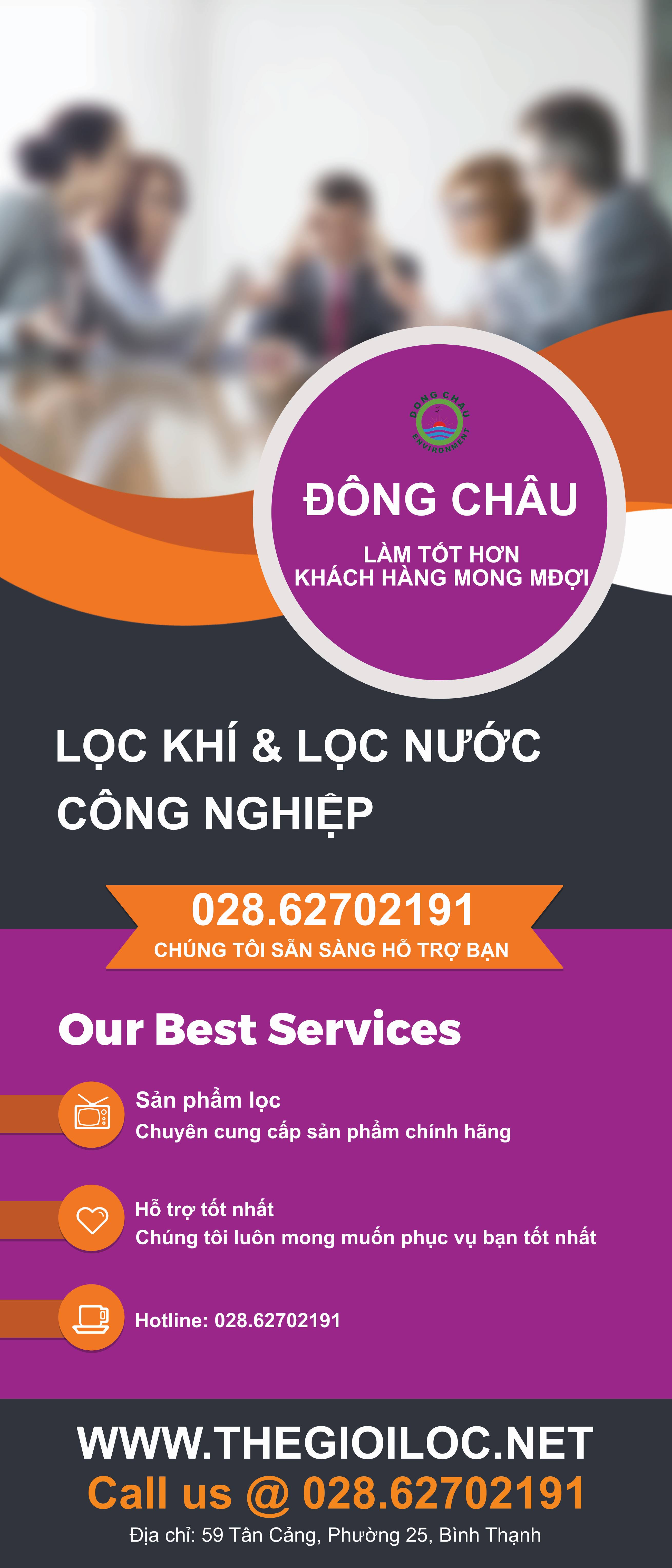 banner sản phẩm công ty đông châu